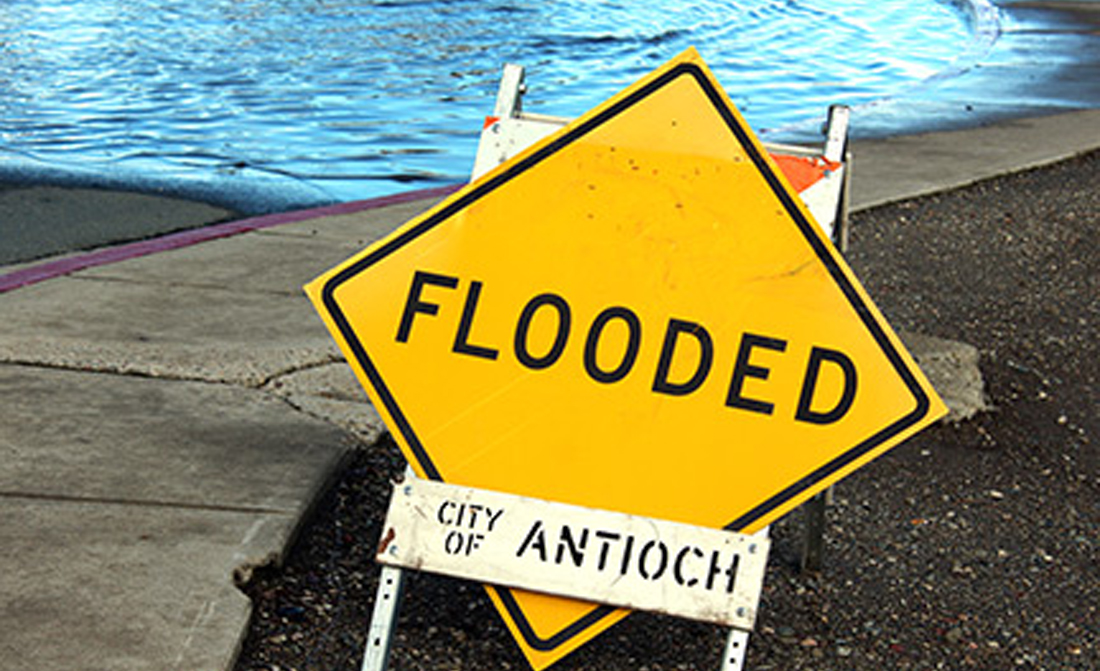 flooded sign lg