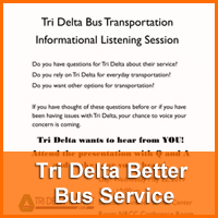 tri delta better bus service