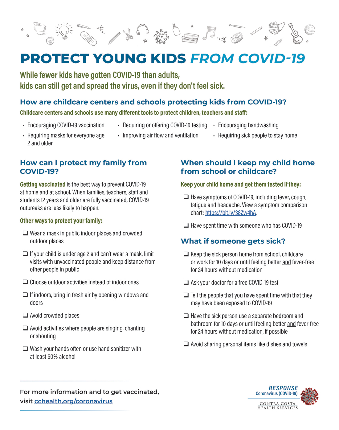 protect young kids tip sheet