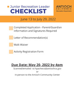 jrl checklist