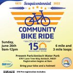 bike ride flyer