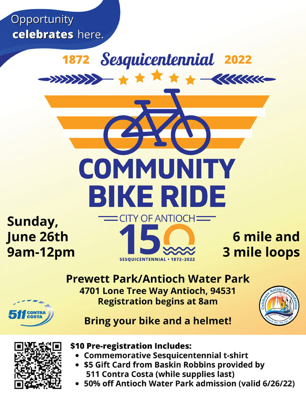 bike ride flyer