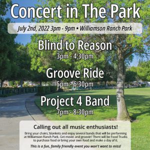 concert in the park 2022