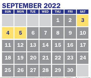 september guide calendar
