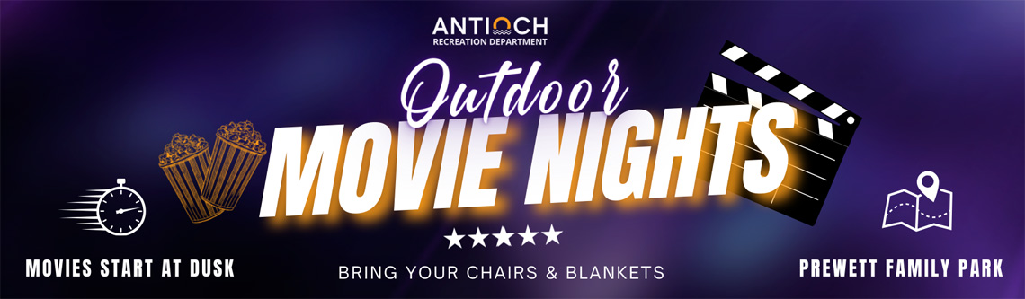 outdoor movie night web banner