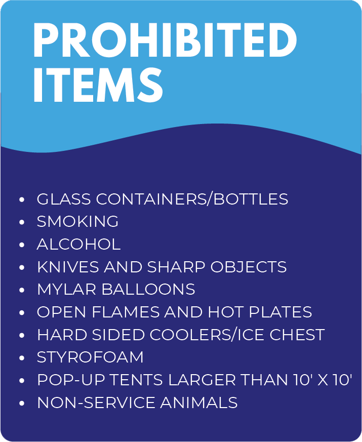 prohibited items