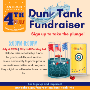 dunk tank fundraiser