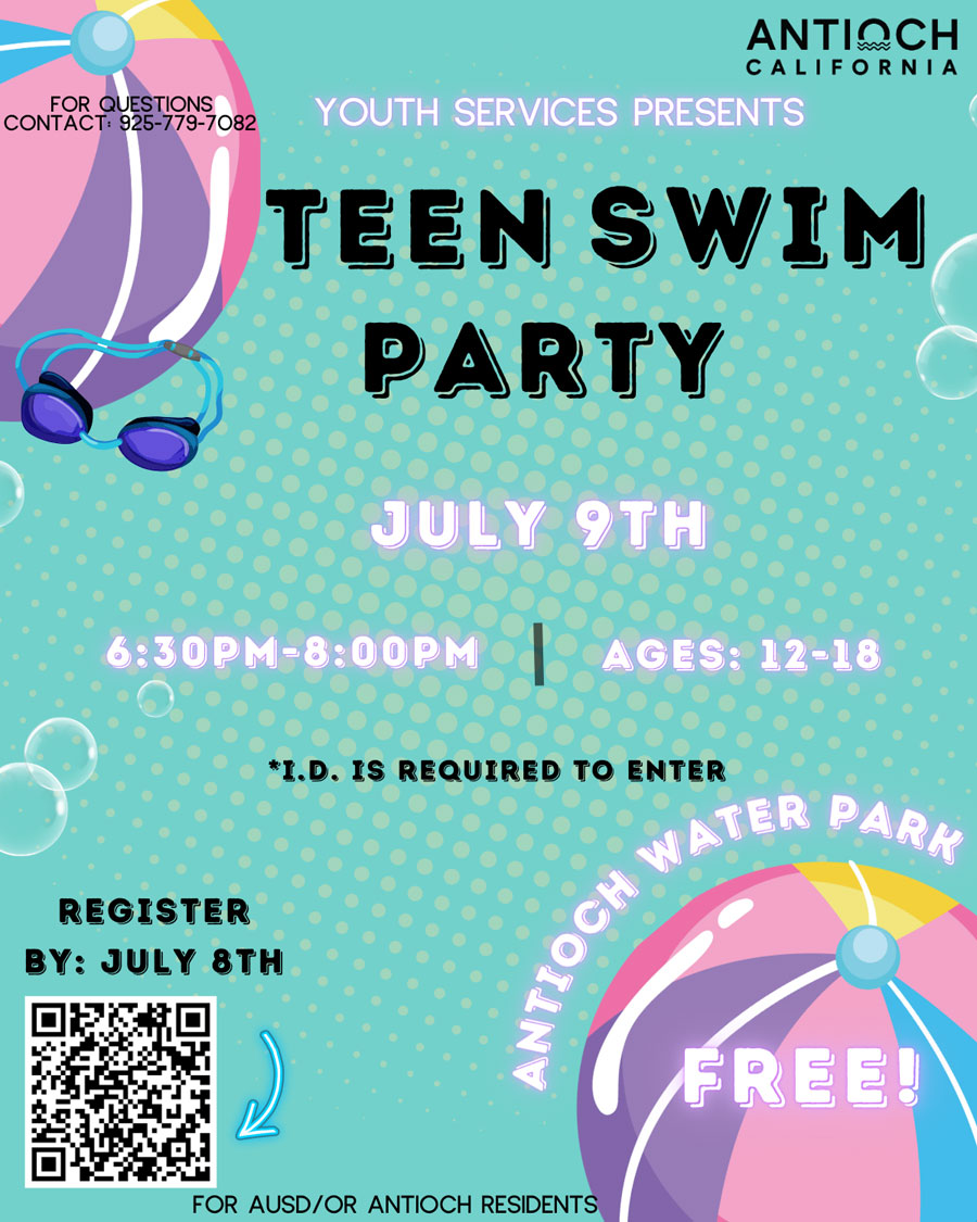summer events teen swim